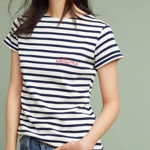 Anthropologie Maison Labiche #followme T-Shirt